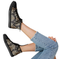 Women's Kaleidoscope Leopard Pattern All-Over Print Urban Peak High Top Shoes