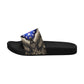 Women's Patriotic Kaleidoscope Pattern All-Over Print Slide Sandals