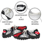 Women's Abstract Red, White & Black Pattern All-Over Print Outdoor Training Shoes