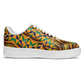 Men's Vibrant African Kente Geometric Pattern All-Over Print Core Low Shoes