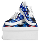 Women's American Flag Pattern All-Over Print Core Low Shoes