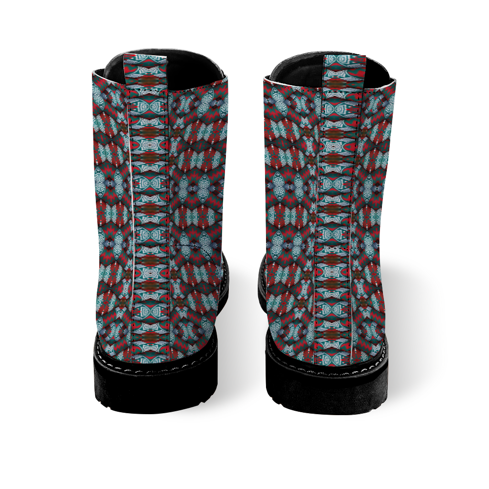 Women's Custom Round Toe Boots Fashion Unisex Shoes