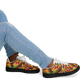 Men's Vibrant African Kente Geometric All-Over Print Core Low Shoes