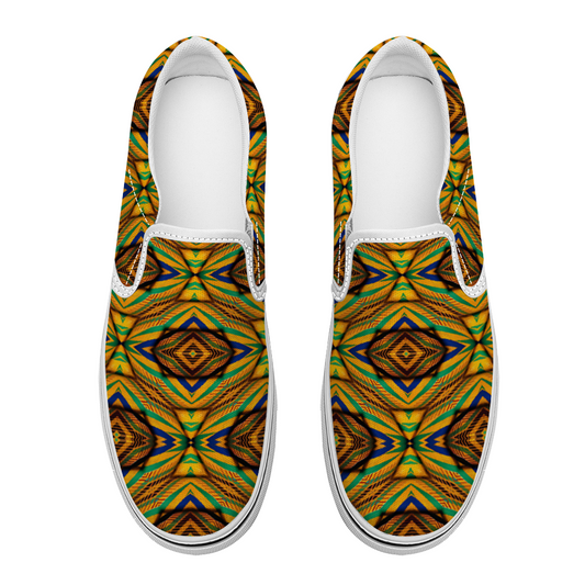 Women's Unisex Classic Slip-On Canvas Sneakers