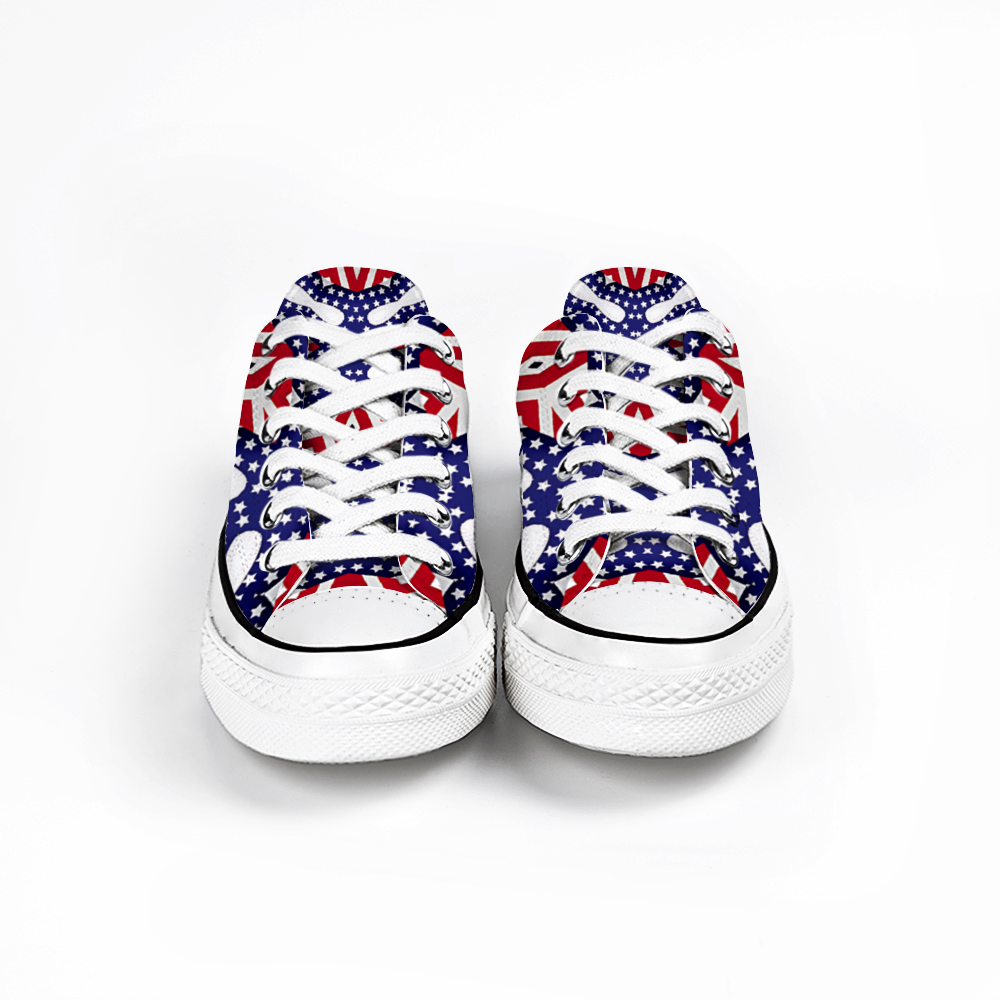 Men's Unisex Low Top Canvas Shoes