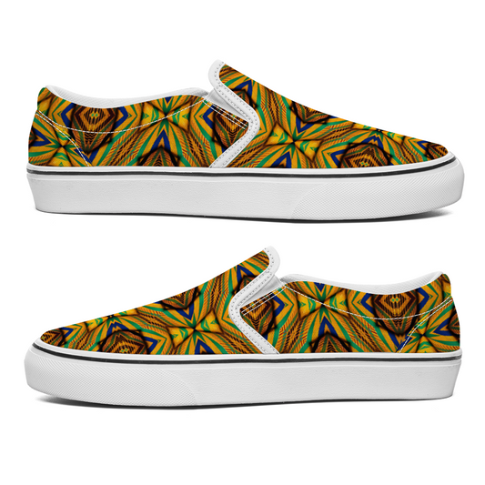 Women's Unisex Classic Slip-On Canvas Sneakers