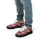 Men's Red Geometric Kaleidoscope Core Low Shoes