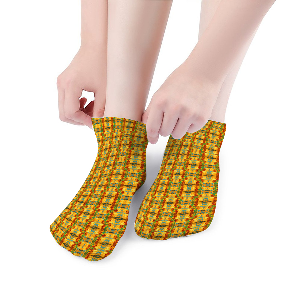Women's  Custom Unisex Polyester Thick Socks