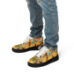 Men's Golden Kaleidoscope Pattern Core Low Shoes