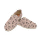 Women's Blush Pink Kaleidoscope Pattern Classic Canvas Slip-On
