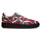 Men's Red Geometric Kaleidoscope Core Low Shoes