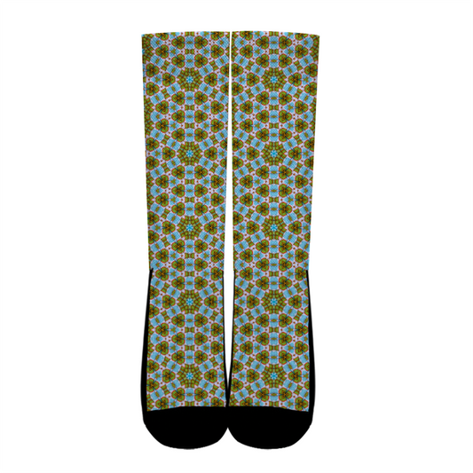 Men's Custom Unisex Mid-calf Polyester Thick Socks
