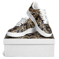 Men's Leopard Kaleidoscope Pattern All-Over Print Core Low Shoes