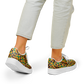 Women's Vibrant African Kente Geometric Pattern All-Over Print Core Low Shoes