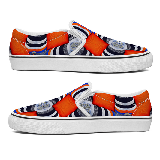 Men's Custom Shoes Unisex Slip-On Canvas Sneakers
