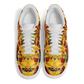 Women's Vibrant Red Yellow & Green African Kente Geometric Pattern All-Over Print Core Low Shoes