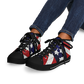 Women's Patriotic Star Flag Polo Shirt Urban Peak High Top Shoes