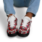 Men's Red Geometric Kaleidoscope Core Low Shoes