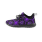 Men's Purple Gothic Mandala Pattern One-Piece Vamp Sneakers