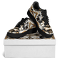 Women's Golden Baroque All-Over Print Core Low Shoes