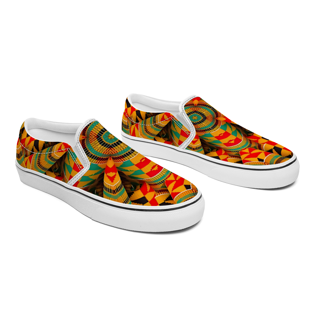 Women's Unisex Classic Slip-On Canvas Sneakers