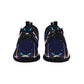 Men's Abstract Neon Geometry Pattern All Over Print Pull Loop Sneakers
