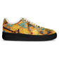 Women's Golden Kaleidoscope Pattern Core Low Shoes
