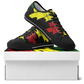 Women's Red Yellow Green and Black Stars Urban Peak Low Shoes