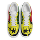 Women's Red Yellow Green and Black Stars Pattern All Over Print Urban Peak High Top Shoes