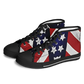 Men's Patriotic Star Flag Urban Peak High Top Shoes