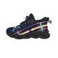 Women's Abstract Neon Geometry Pattern All Over Print Twisted Sole Sneakers