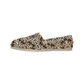Women's Leopard Trendy Geometric Pattern All-Over Print Classic Canvas Slip-On