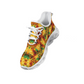 Men's Vibrant Autumn Kaleidoscope Pattern All Over Print Twisted Sole Sneakers