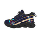 Women's Abstract Neon Geometry Pattern All Over Print Twisted Sole Sneakers