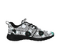 Men's Kaleidoscope Geometric Pattern All Over Print Pull Loop Sneakers