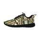 Men's Retro Geometric Tribal Pattern All-Over Print Pull Loop Sneakers
