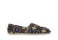 Women's Geometric Kaleidoscope Brown Pattern All Over Print  Classic Canvas Slip-On