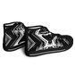 Men's Black & White Kaleidoscope Pattern All Over Print Urban Peak High Top Shoes