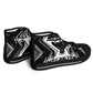 Women's Black & White Kaleidoscope Pattern All Over Print Urban Peak High Top Shoes