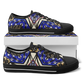 Men's Kaleidoscope Star Pattern All-Over Print Urban Peak Low Shoes