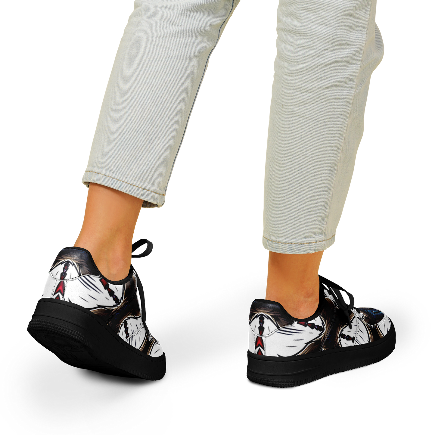 Women's Abstract Symmetry Pattern Core Low Shoes