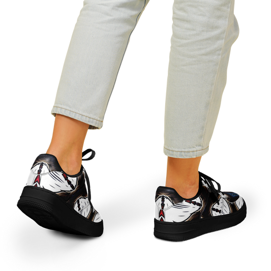 Women's Abstract Symmetry Pattern Core Low Shoes