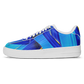 Men's Vibrant Blue Geometric Pattern All-Over Print Core Low Shoes