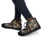 Women's Leopard Kaleidoscope Pattern All-Over Print Urban Peak High Top Shoes