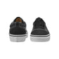 Women's Classic Black & White Geometric Pattern All Over Print Low Top Skateboarding Shoes.