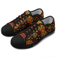 Men's African Kente Geometric Star Pattern All-Over Print Urban Peak Low Shoes