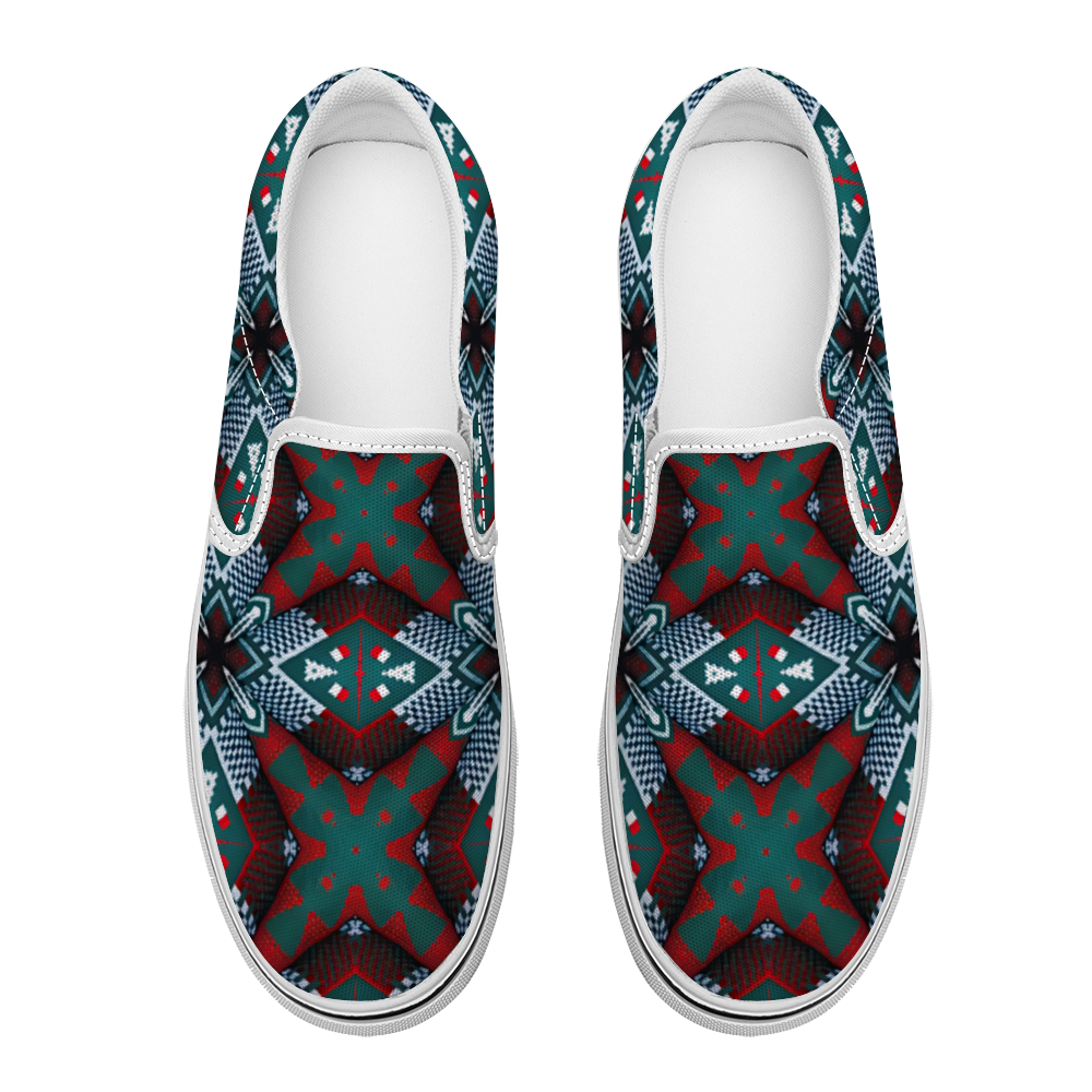 Men's Unisex Classic Slip-On Canvas Sneakers