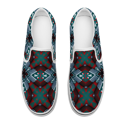 Men's Unisex Classic Slip-On Canvas Sneakers