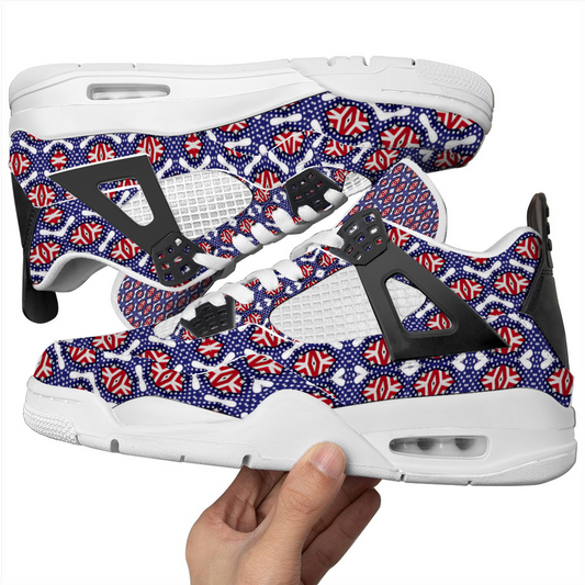 Men's (White) Custom Casual Fashion Sneakers