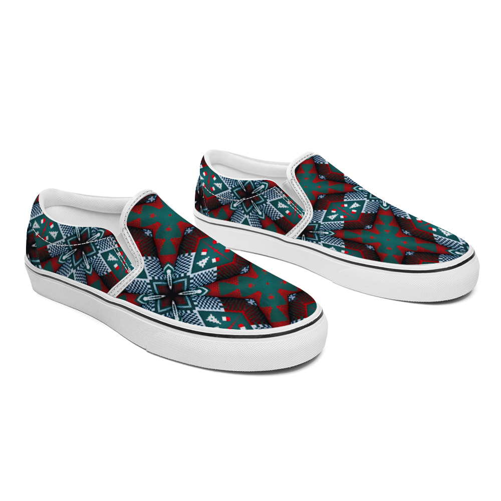 Men's Unisex Classic Slip-On Canvas Sneakers